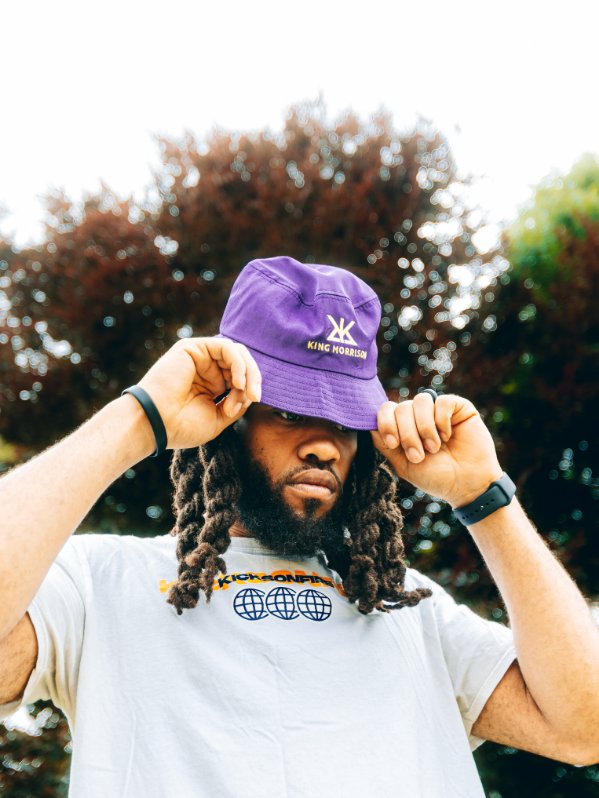 Purple & Yellow Bucket Hat