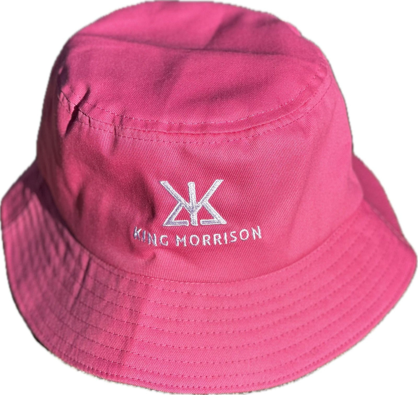 Pink & White Bucket Hat