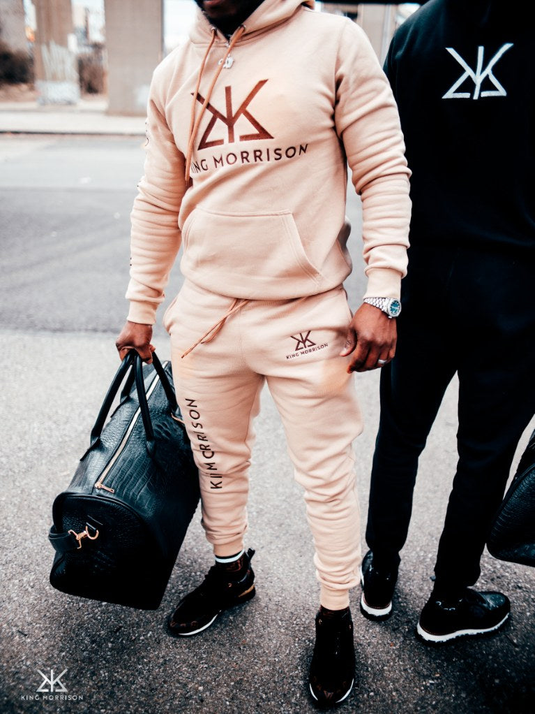 Tan KM Signature Sweatsuit